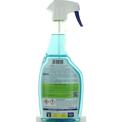 NUNCAS GLASNET  DETERGENTE VETRI E SPECCHI TRIGGER 750 ML