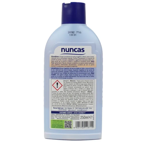NUNCAS OTTONE&RAME CREMA DETERGENTE E LUCIDANTE 250 ML
