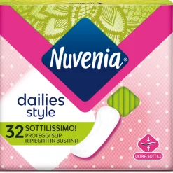 NUVENIA PROTEGGI SLIP RIPIEGATO IN BUSTA SOTTILISSIMO 32 PZ SALVASLIP