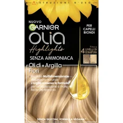 OLIA HIGHLIGHTS KIT SCHIARITURA PER CAPELLI BIONDI SENZA AMMONIACA