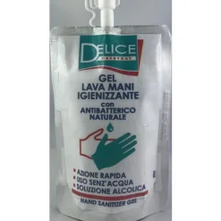 OMAGGIO DELICE GEL LAVA MANI IGIENIZZANTE CON ANTIBATTERICO BUSTINA 50 ML