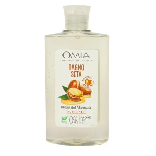 OMIA ECOBIO BAGNOSCHIUMA SETA OLIO DI ARGAN 400 ML