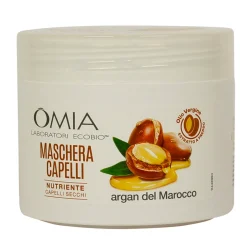 OMIA ECOBIO MASCHERA CAPELLI LISCI OLIO DI ARGAN 250 ML