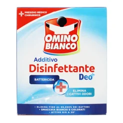 OMINO BIANCO ADDITIVO DISINFETTANTE DEO+ POLVERE 450 GR