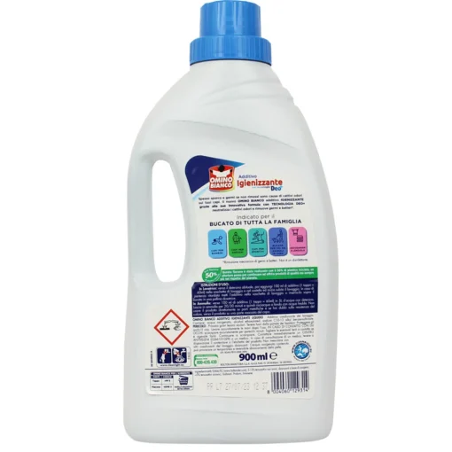 OMINO BIANCO ADDITIVO LIQUIDO IGIENIZZANTE 900 ML