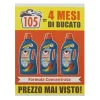 OMINO BIANCO DETERSIVO LIQUIDO BUCATO LAVATRICE COLOR+ 35 LAVAGGI x 3 PEZZI 4200 ML