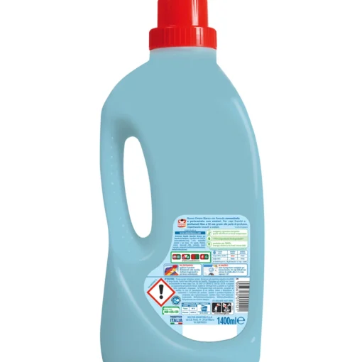 OMINO BIANCO DETERSIVO LIQUIDO MUSCHIO BIANCO BUCATO LAVATRICE 35 LAVAGGI 1400 ML