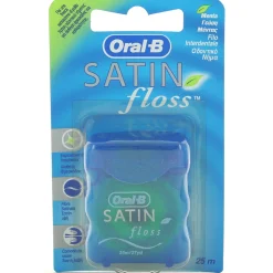ORAL B FILO INTERDENTALE SATIN FLOSS MENTA MT.25