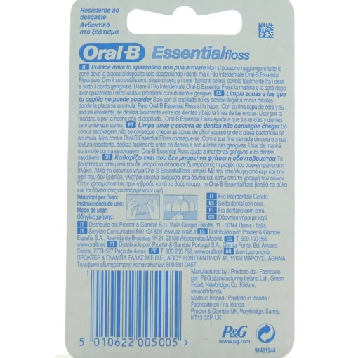 ORAL B FILO INTERDENTALE CERATO MT.50