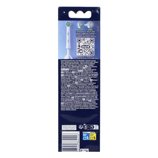 ORAL B PRO CROSS ACTION RICAMBIO 2 PEZZI per SPAZZOLINO ELETTRICO
