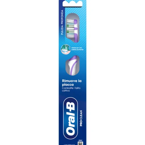 ORAL B SPAZZOLINO DENTI PRO CLEAN PULIZIA PROFONDA MEDIO