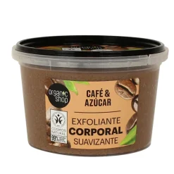 ORGANIC SHOP SCRUB CORPO ESFOLIANTE CAFFE' BRASILIANO VASO 250 ML