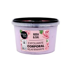 ORGANIC SHOP SCRUB CORPO EXFOLIANTE ROSA SAL VASO 250 ML