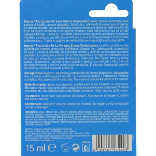 ORPHEA CREMA DOPOPUNTURA INODORE 15 ML