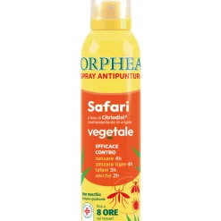 ORPHEA REPELLENTE ANTIPUNTURA SPRAY SAFARI VEGETALE 100 ML