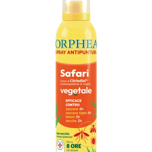 ORPHEA REPELLENTE ANTIPUNTURA SPRAY SAFARI VEGETALE 100 ML