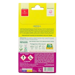 ORPHEA SALVALANA 3 SACCHETTI PROFUMATI FRAGRANZA PATCHOULI PER ARMADI e CASSETTI