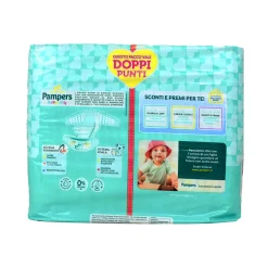 PAMPERS BABY DRY 4 MAXI 7-18 KG 17+17 PEZZI PACCO DOPPIO