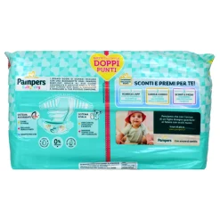 PAMPERS BABY DRY 3 MIDI 4-9 KG 20+20 PEZZI PACCO DOPPIO