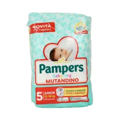 PAMPERS PANNOLINI BABY DRY MUTANDINO 5 JUNIOR 13 PZ 12-18 KG