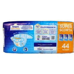PAMPERS PANNOLINI SOLE E LUNA 5 JUNIOR 11-25 KG 44 PEZZI
