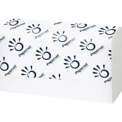 PAPERNET ASCIUGAMANO PIEGATO V 2 VELI - 21x22 cm - CONFEZIONE DA 15 FASCETTE DA 210 STRAPPI