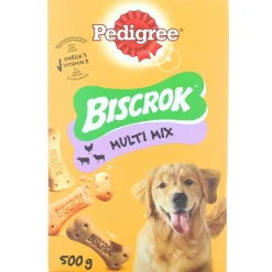 PEDIGREE BISCROK BISCOTTI CROCCANTI IN 3 VARIANTI SCATOLA 500gr