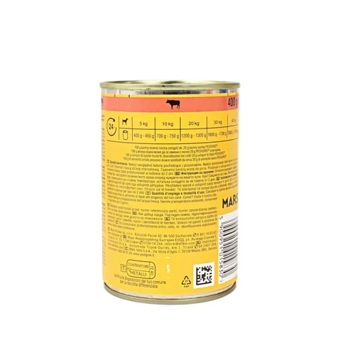 PEDIGREE DOG STRACCETTI MANZO IN GELATINA LATTINA 400 grammi