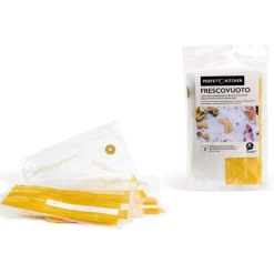 PERFETTO FRESCOVUOTO 6 BUSTE ALIMENTI SOTTOVUOTO -S- CM 23x21h CM  LA PIACENTINA