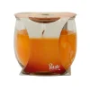 PETALI CANDELA PROFUMA AMBIENTE 30H FRAGRANZA AGRUMI 120 GRAMMI VASETTO IN VETRO