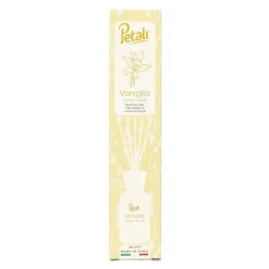 PETALI PROFUMATORE PER AMBIENTI DIFFUSORE CON BASTONCINI FRAGRANZA VANIGLIA 100 ML