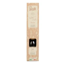 PETALI PROFUMATORE PER AMBIENTI DIFFUSORE CON BASTONCINI FRAGRANZA ROSA 100 ML