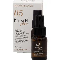 PHYTO 05 KERATIN PLEX OLIO CAPELLI RIPARATORE RISTRUTTURANTE EFFETTO SETA CAPELLI DANNEGGIATI 30 ML