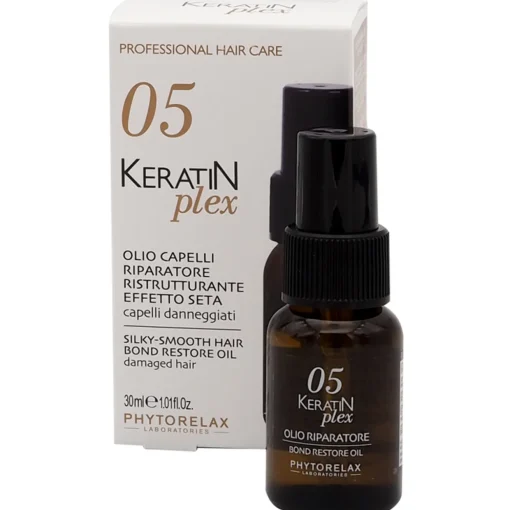 PHYTO 05 KERATIN PLEX OLIO CAPELLI RIPARATORE RISTRUTTURANTE EFFETTO SETA CAPELLI DANNEGGIATI 30 ML