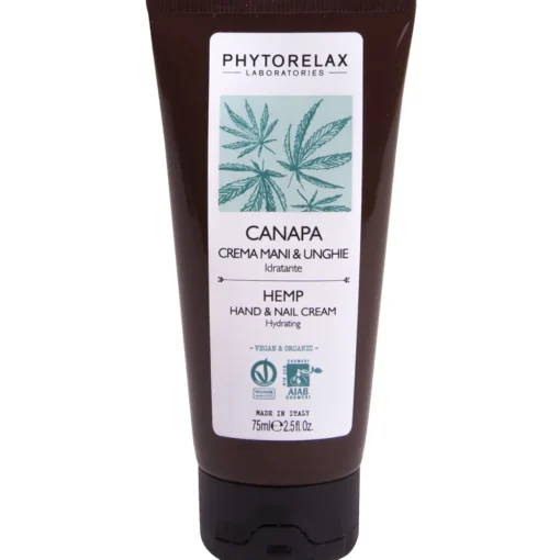 PHYTORELAX CANAPA CREMA MANI & UNGHIE IDRATANTE TUBO 75 ML