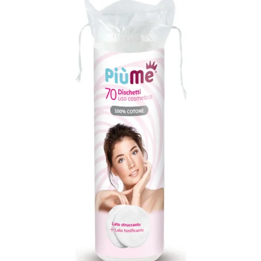 PIUME 70 DISCHETTI LEVATRUCCO 100% COTONE DOUBLE FACE