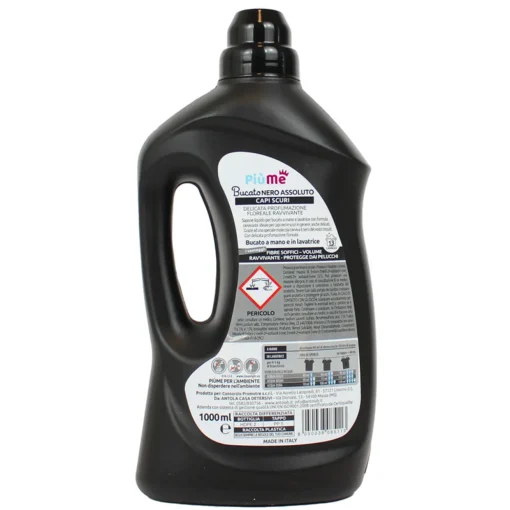 PIUME CAPI SCURI BUCATO A MANO E LAVATRICE 13 LAVAGGI 1000 ML