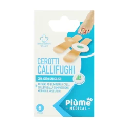 PIUME CEROTTI CALLIFUGHI DISCO CENTRALE 6 PZ