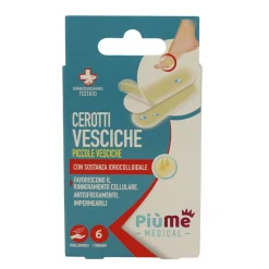 PIUME CEROTTI IDROCOLLOIDALI PICCOLI x VESCICHE 6 PEZZI