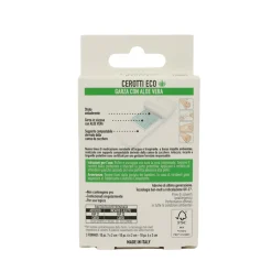 PIUME CEROTTI TRASPARENTI GARZA ALOE 30 PEZZI 3 FORMATI