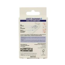 PIUME CEROTTI TRASPARENTI GARZA DISINFETTANTE 40 PEZZI 3 FORMATI