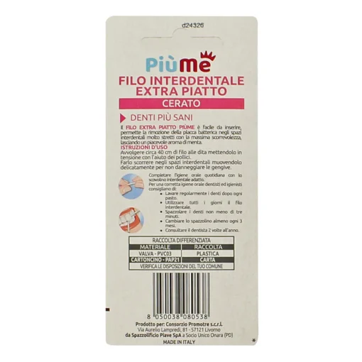 PIUME FILO INTERDENTALE CERATO EXTRA PIATTO 50 MT