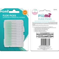 PIUME FLEXI PICKS SCOVOLINI INTERDENTALI MORBIDI 40 PEZZI