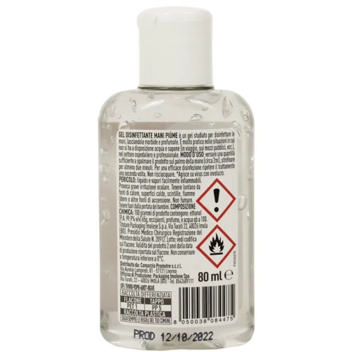 PIUME GEL DISINFETTANTE MANI 80 ML