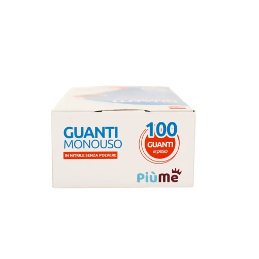PIUME GUANTI IN NITRILE USA & GETTA 100 PEZZI MISURA M/L