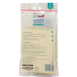 PIUME GUANTI SATINATI MISURA L 8-8,5
