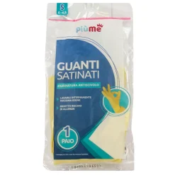PIUME GUANTI SATINATI MISURA S 6-6,5