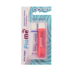 PIUME KIT VIAGGIO SPAZZOLINO + DENTIFRICIO 20 ML