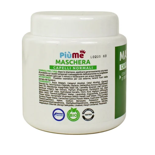 PIUME MASCHERA CAPELLI NORMALI 500 ML