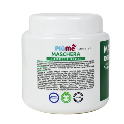 PIUME MASCHERA CAPELLI RICCI 500 ML